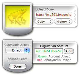 Hosting gratis para tus imágenes desde el Widget de ImageShack 8