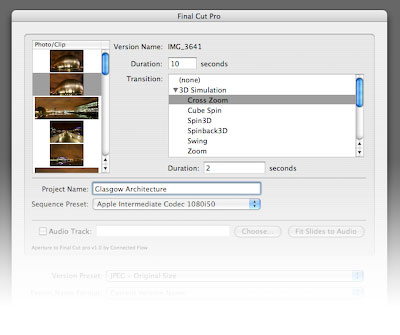 Como pasar tus fotografías de Aperture a Final Cut Pro 7