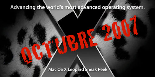 Apple muestra un avance del futuro sistema servidor Mac OS X Server Leopard 4