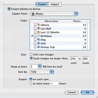 Missing Sync para BlackBerry te ayuda a sincronizar una BlackBerry con computadoras Apple y Mac OS X 6