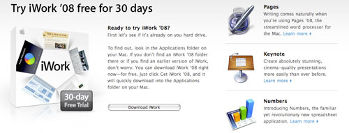 Apple presenta el nuevo iWork ‘08 3