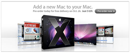 Apple confirma la fecha para comprar Mac OS X 10.5 Leopard 9