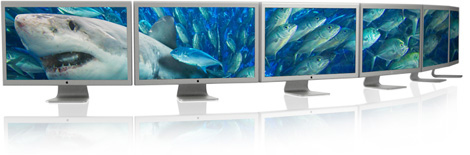 Los nuevos Macs Pro soportan hasta 8 monitores 9