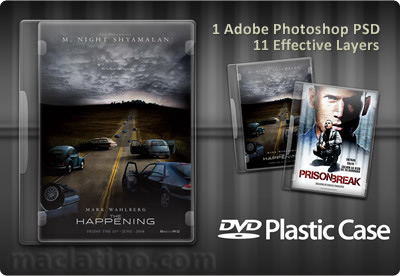 Caja de DVD editable en Photoshop 7