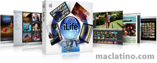 iWeb 2.0.4, iMovie 7.1.4, iPhoto 7.1.4 y iLife Support 8.3 disponibles 9