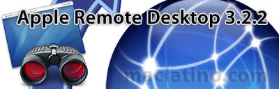 Ya puedes descargar Apple Remote Desktop 3.2 cliente y administrador 6