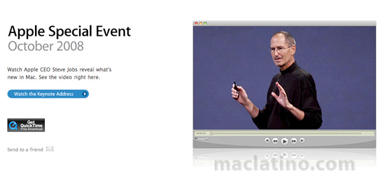 Video y fotos de la WWDC Keynote 3