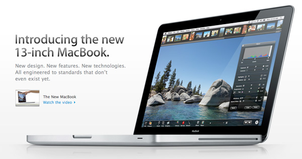 Nuevas computadoras MacBooks Pro con pantallas LED y mejores tarjétas gráficas 7