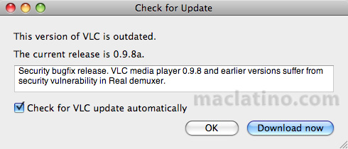 Descarga del reproductor VLC versión 0.9.2 disponible 5