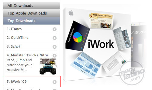 iWork '09 puede ser presentado en la Macworld 2009 9