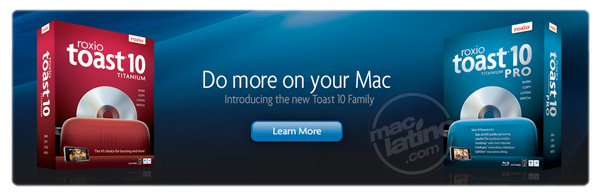 Ya puedes bajar Roxio Toast Titanium 5.1.3 2