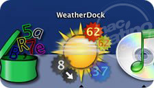 El estado del tiempo en tu Dock 8