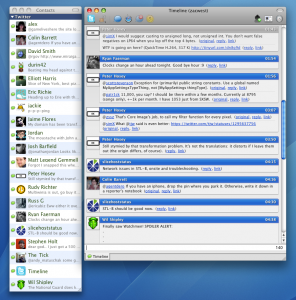 Adium esta por presentar soporte para Twitter 9