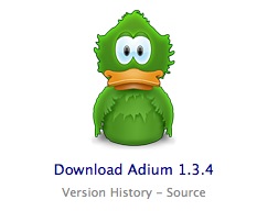 Adium esta por presentar soporte para Twitter 1