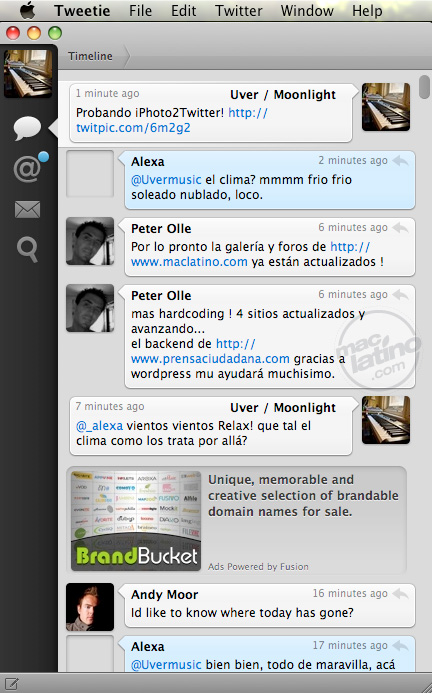 Twitea sin salir de iPhoto con iPhoto2Twitter 9