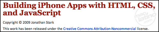 Crea aplicaciones para iPhone con HTML y Javascript con NimbleKit 3