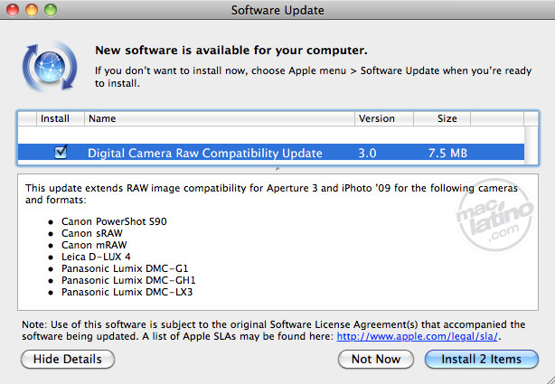Ya puedes descargar Adobe DNG Converter y Camera Raw 3.6.0b141 2