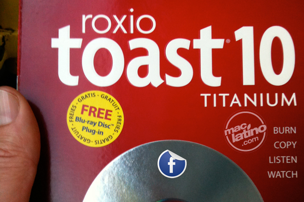 Sorteo Toast 10 Titanium Gratis para fans en Facebook 1