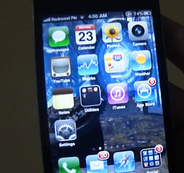 Video comparativa del Nexus One contra el iPhone 3GS 3