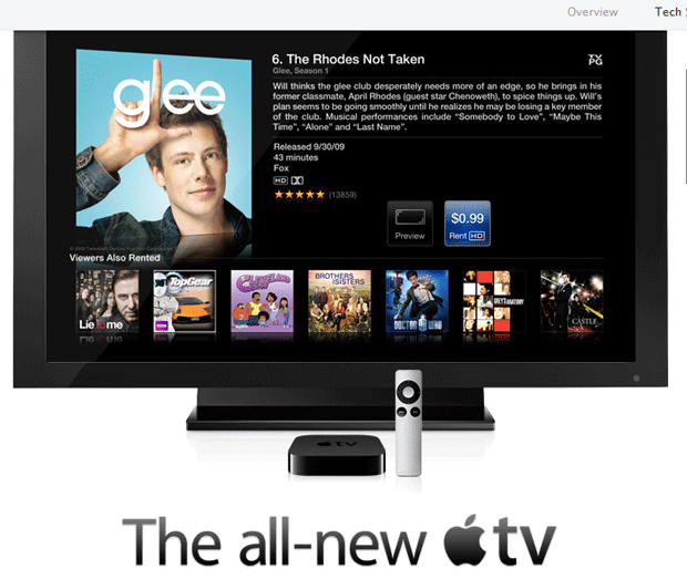 Apple TV, no cambio de nombre, pero sí de tamaño 9