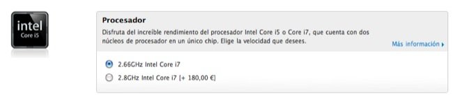 Apple actualiza los MacBook Pro con procesadores Intel i7 a 2.8 GHz 9