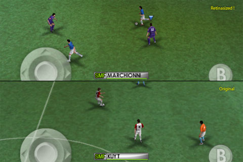 Retinasizer, mejora tus juegos, que no son compatibles con la Retina Display 8