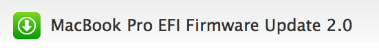 Actualización: EFI Firmware 2.0 para Macbook y Macbook Pro 10