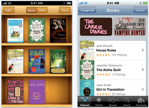 iBooks se actualiza a la versión 1.2 9