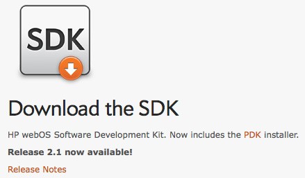 SDK de webOS 2.1 está listo para descargar 9