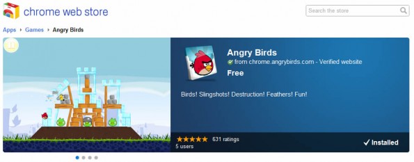 Angry Birds se podrá jugar desde Google Chrome 8