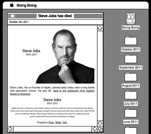 Gracias Steve, Gracias por todo. 3
