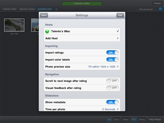 Actualización de Aperture, versión 3.1.3 8