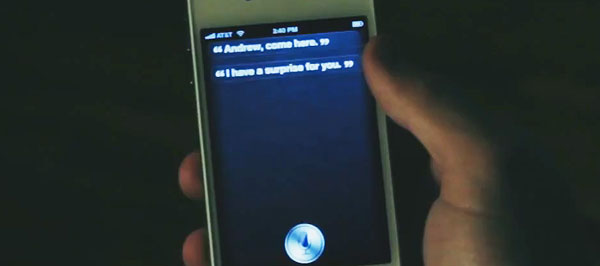 El asistente virtual de voz de Apple, es protagonista en el corto Psycho Siri 9