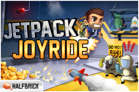 Descarga el juego Jetpack Joyride, versión 1.3 para iPad e iPhone 5