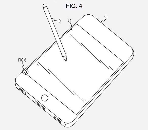 Apple registra la patenta de un stylus óptico 3