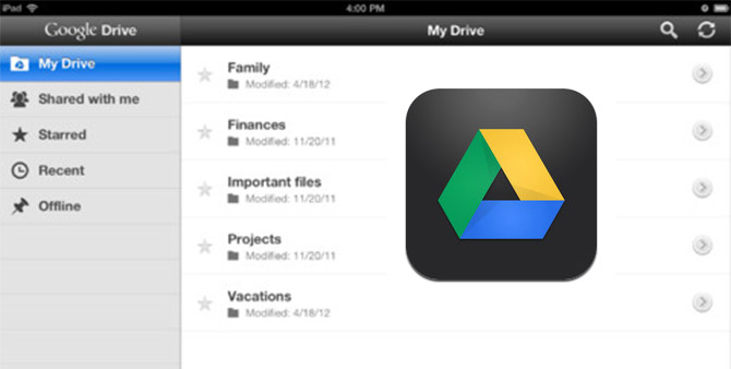 Google Drive para iPhone y iPad disponible para descargar 5