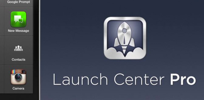 Launch Center Pro para iPhone