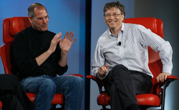 Ya puedes descargar en audio o video la entrevista de Steve Jobs y Bill Gates 1
