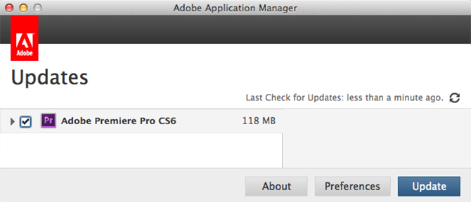 Adobe Premiere Pro CS6 6.0.2 con soporte para Retina Display y GT 650M 1