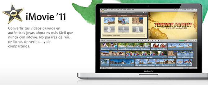 iMovie 11 no permite usar los nombres de los estudios Cinematográficos 4