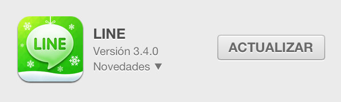 LINE para iPhone ya está en español 4