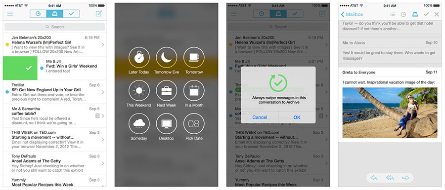 Mailbox para iOS